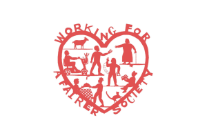 Hackney Giving working for a fairer society graphic